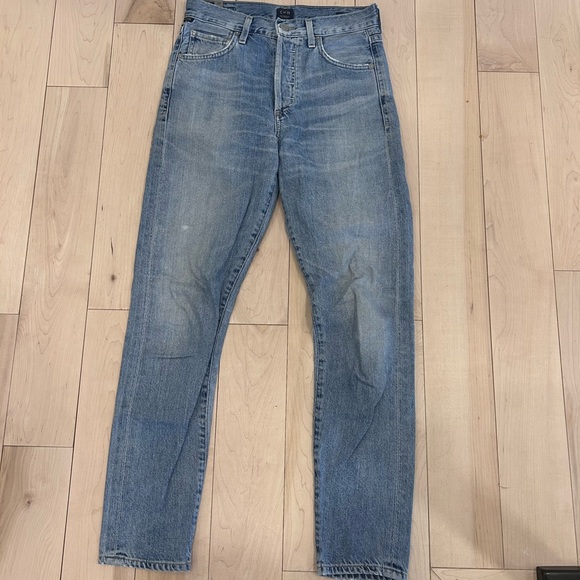 Citizens of Humanity Liya High-rise Classic Fit Crop - Picture 2 of 4